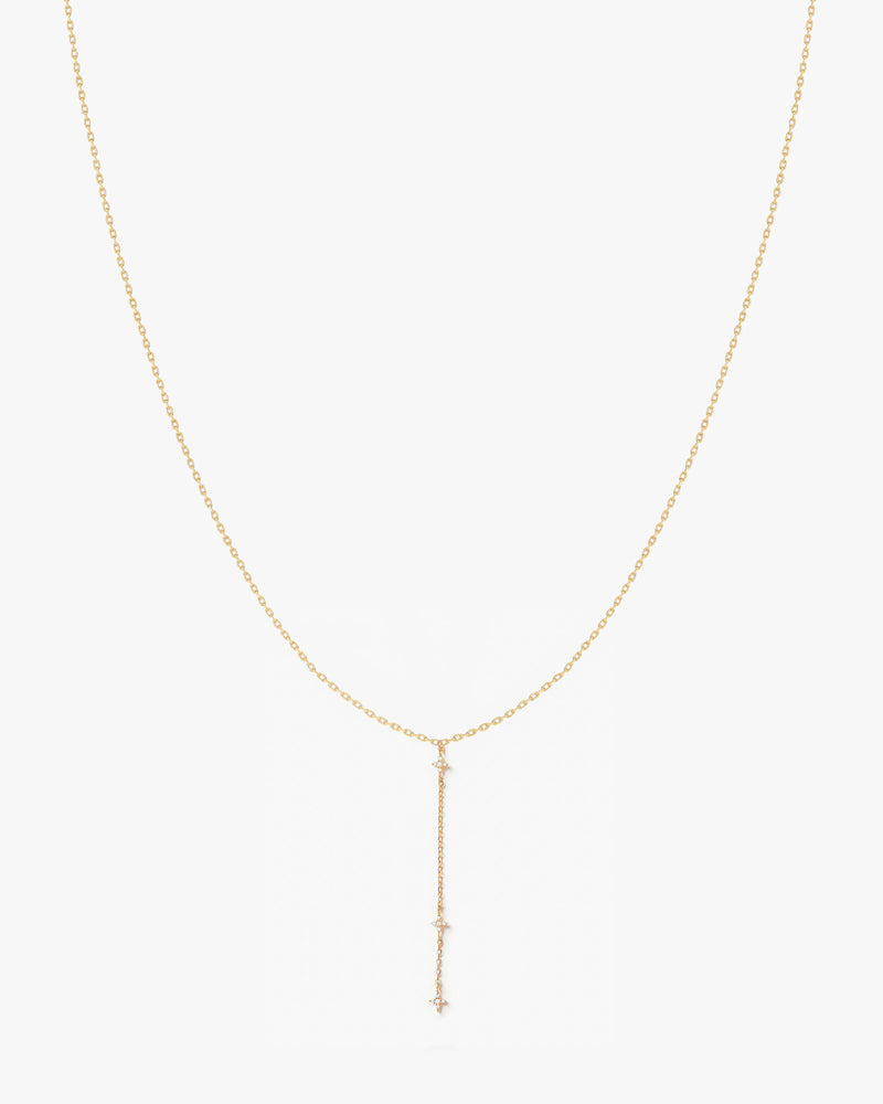 Etincelle Lariat Necklace