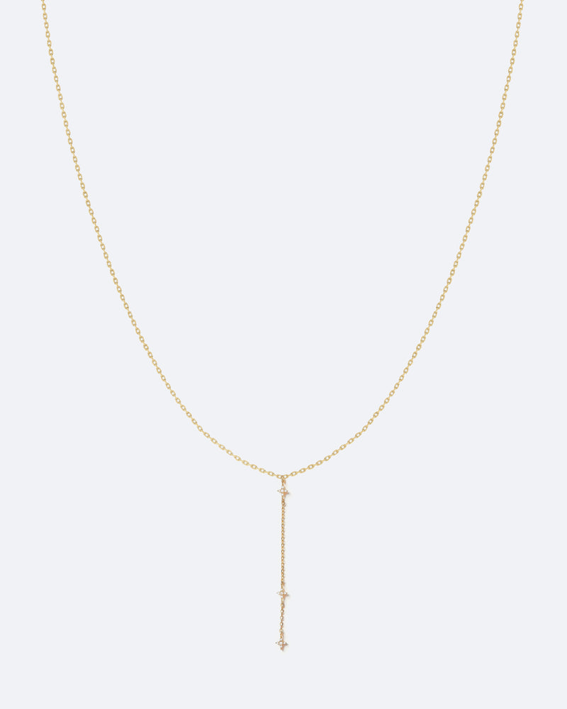 Etincelle Lariat Necklace