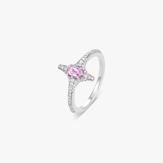 Selene Pink Sapphire Ring