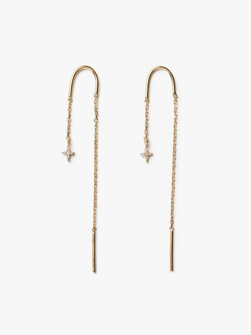 Etincelle Pull Through Earrings