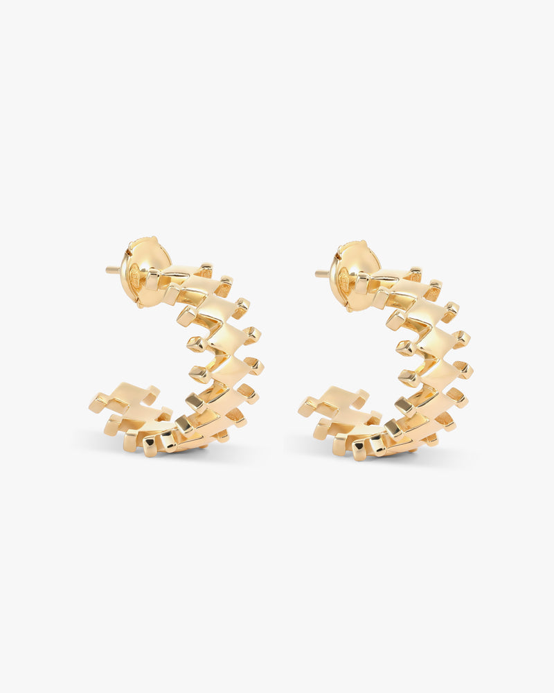 Sahra hoop earrings