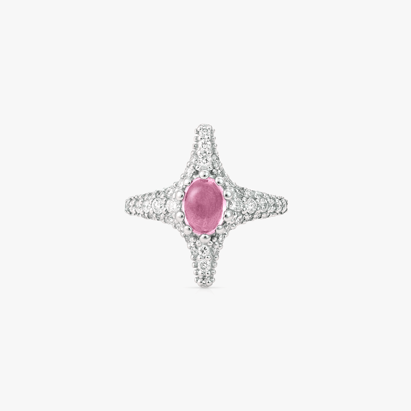 Selene Pink Sapphire Earcuff